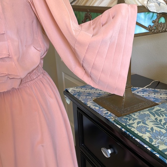 Boundary & Co. Silk Wide Sleeve Dress - Picture 7 of 9